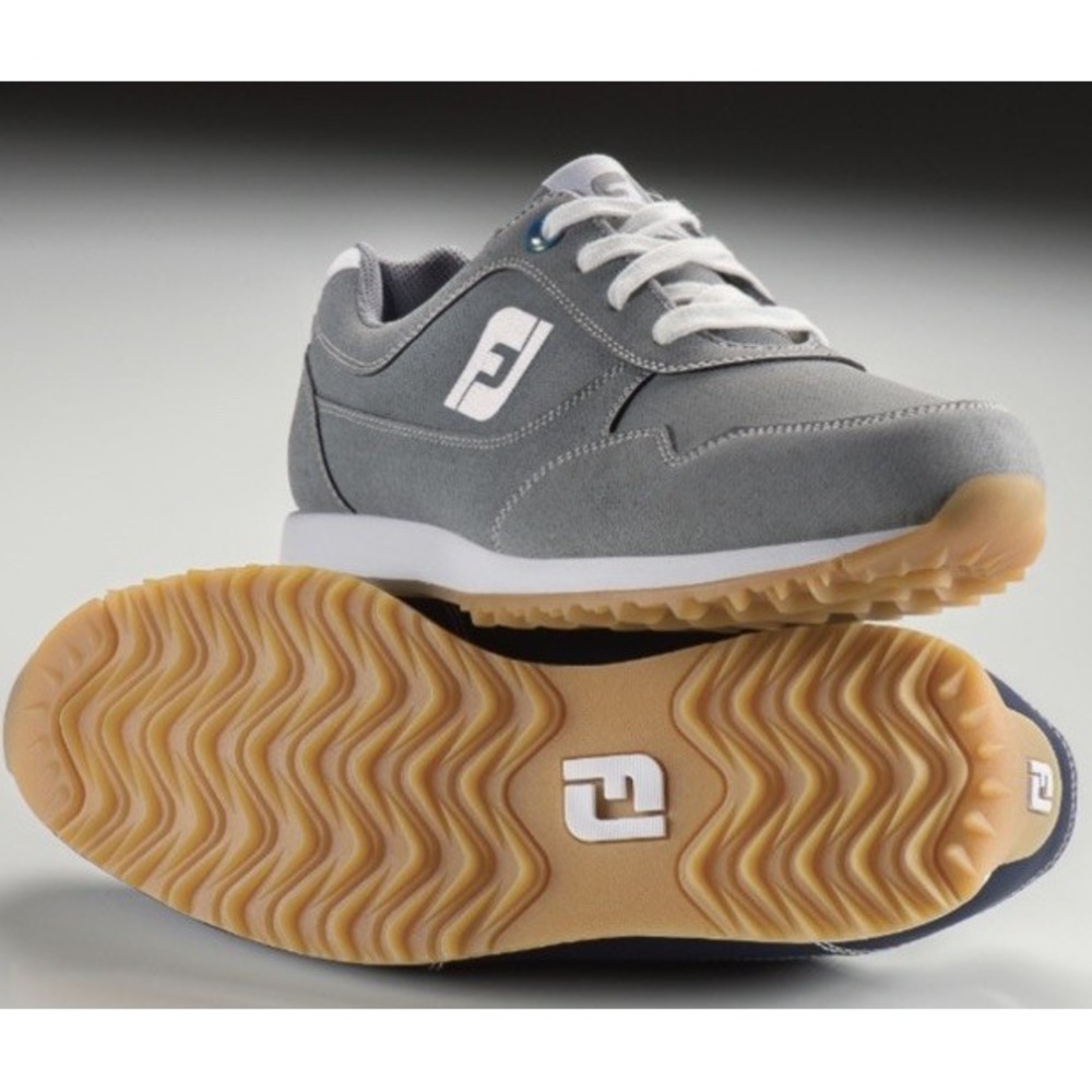 NEW FootJoy SPORT RETRO Women's Spikeless Golf Shoes 92385 Grey Size 7